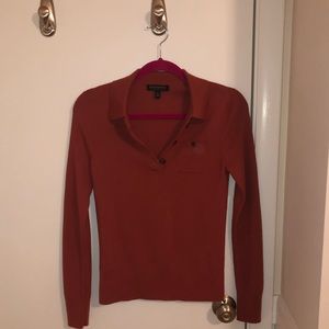 Dusty orange sweater